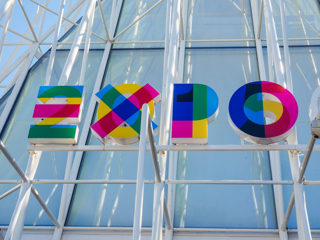 Expo Milano 2015 Flags